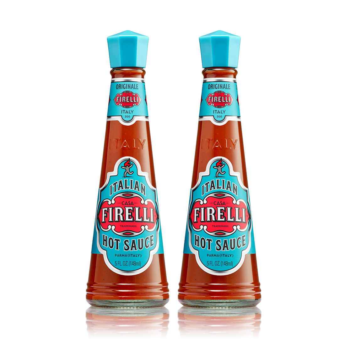 2 x FIRELLI HOT SAUCE - Free Delivery